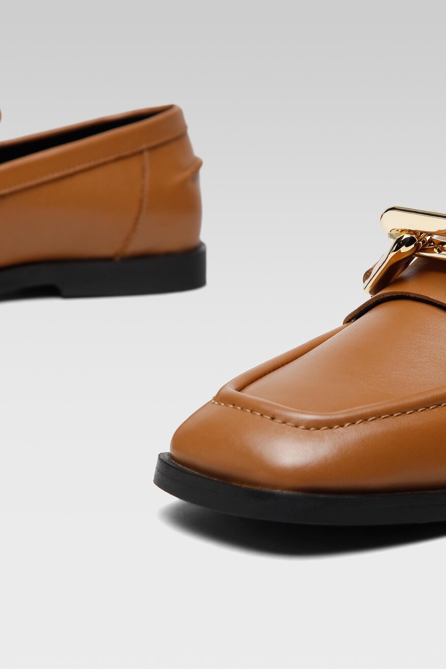 Półbuty Gino Rossi 82300 Camel