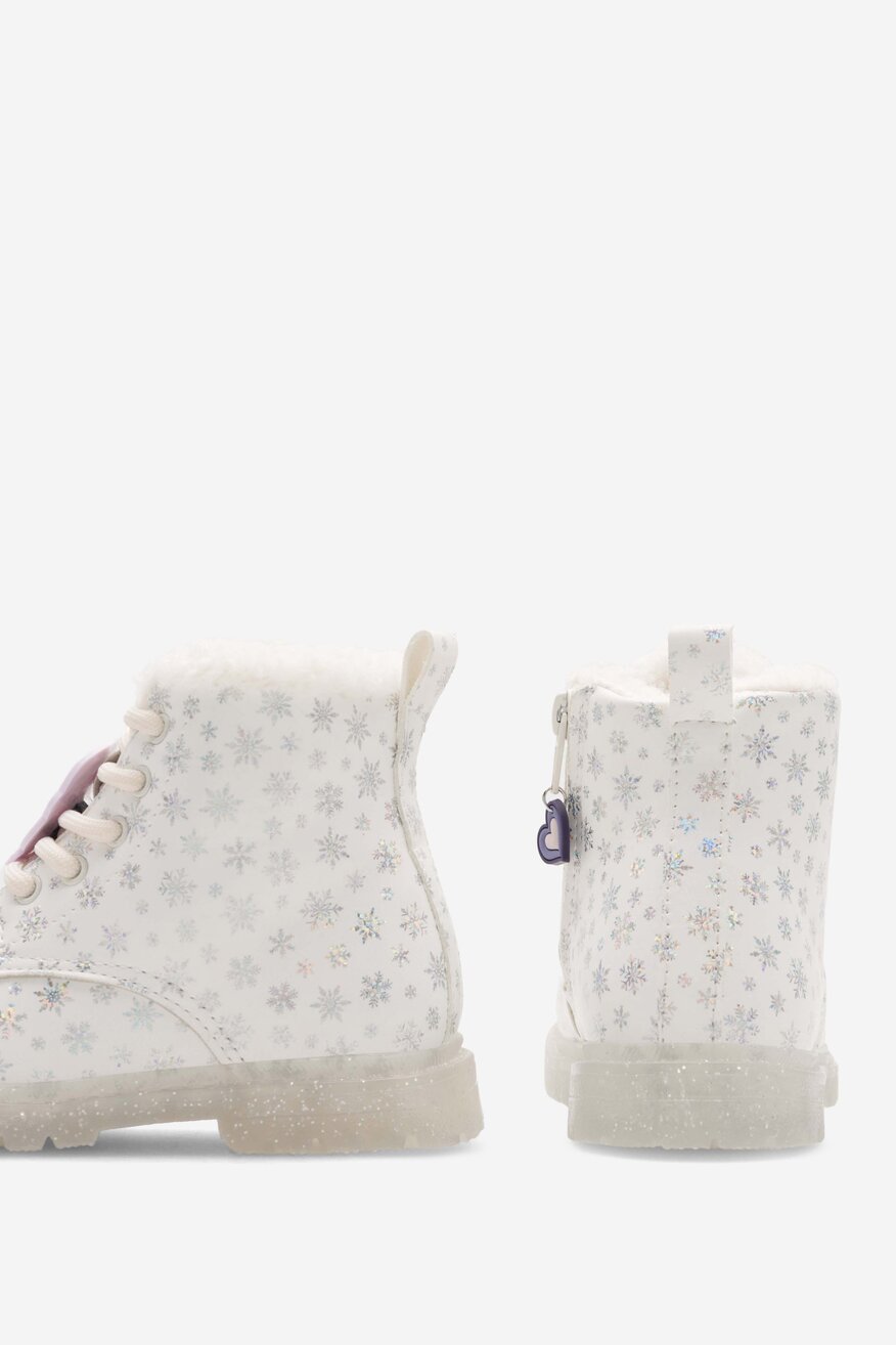 Trzewiki Frozen AW23-103DFR Srebrny