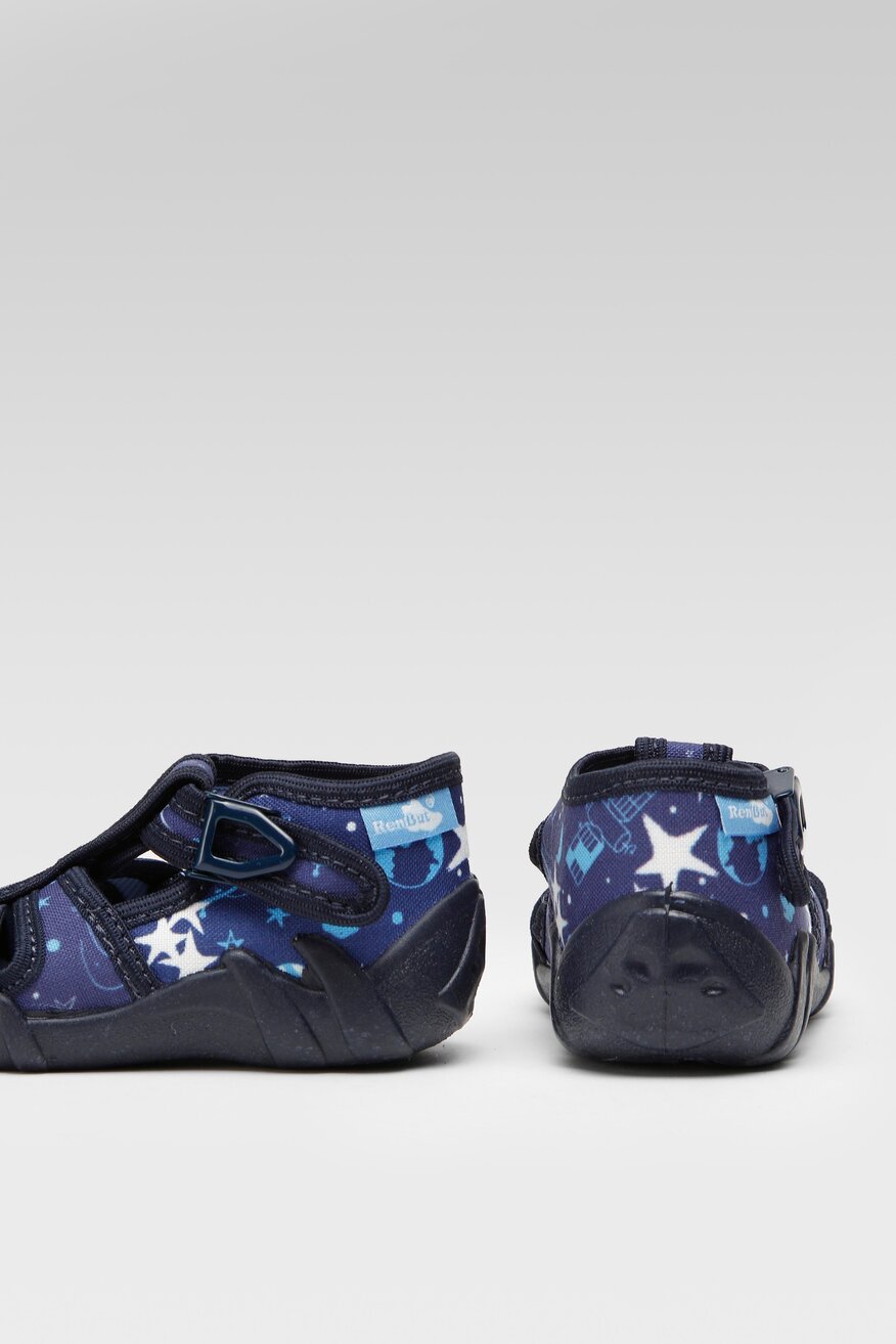 Kapcie RenBut 13-106 Granatowy