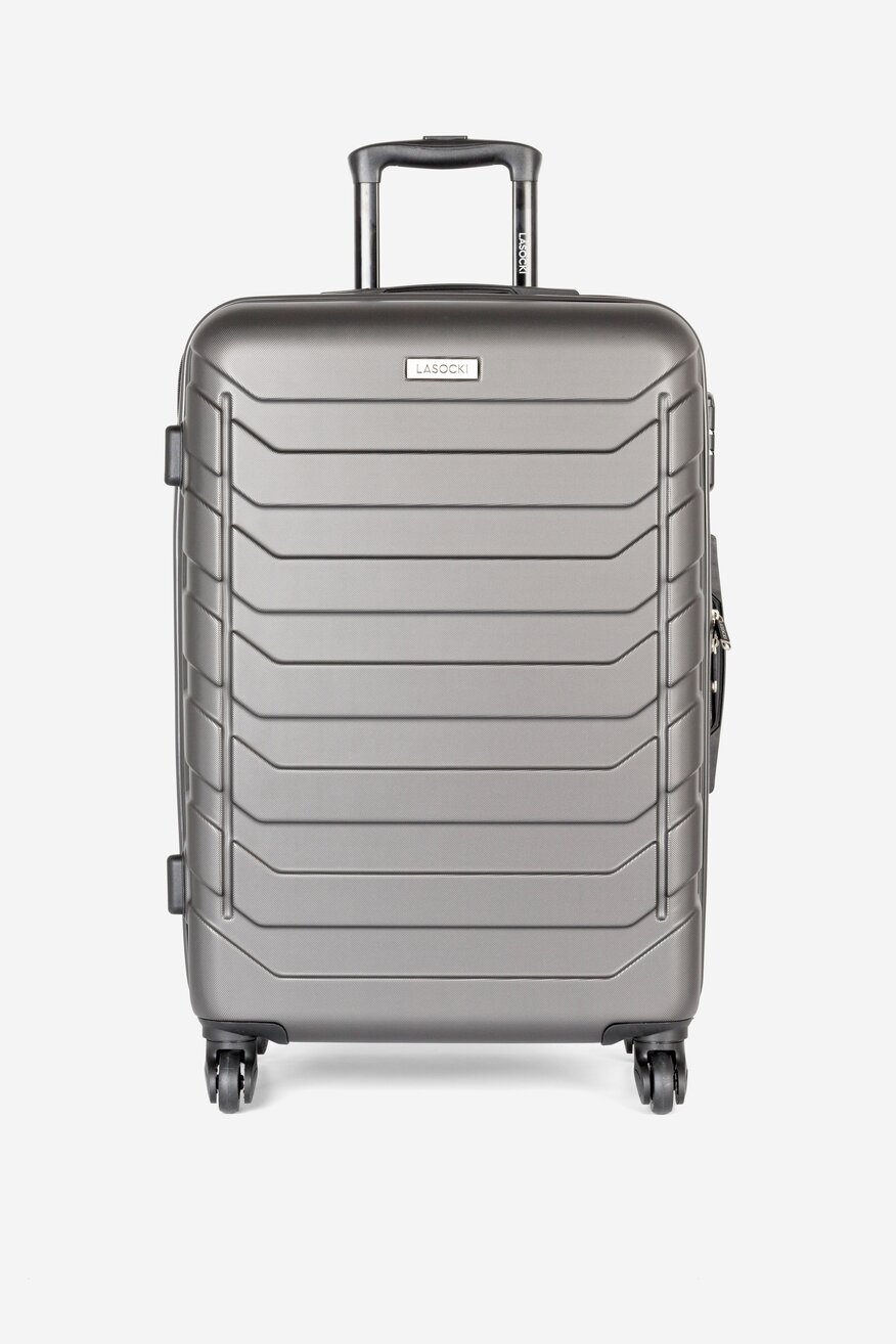Walizka Lasocki WAS-M-003-S23 Szary
