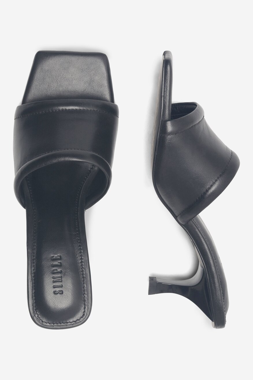 Klapki SIMPLE 107032 Czarny