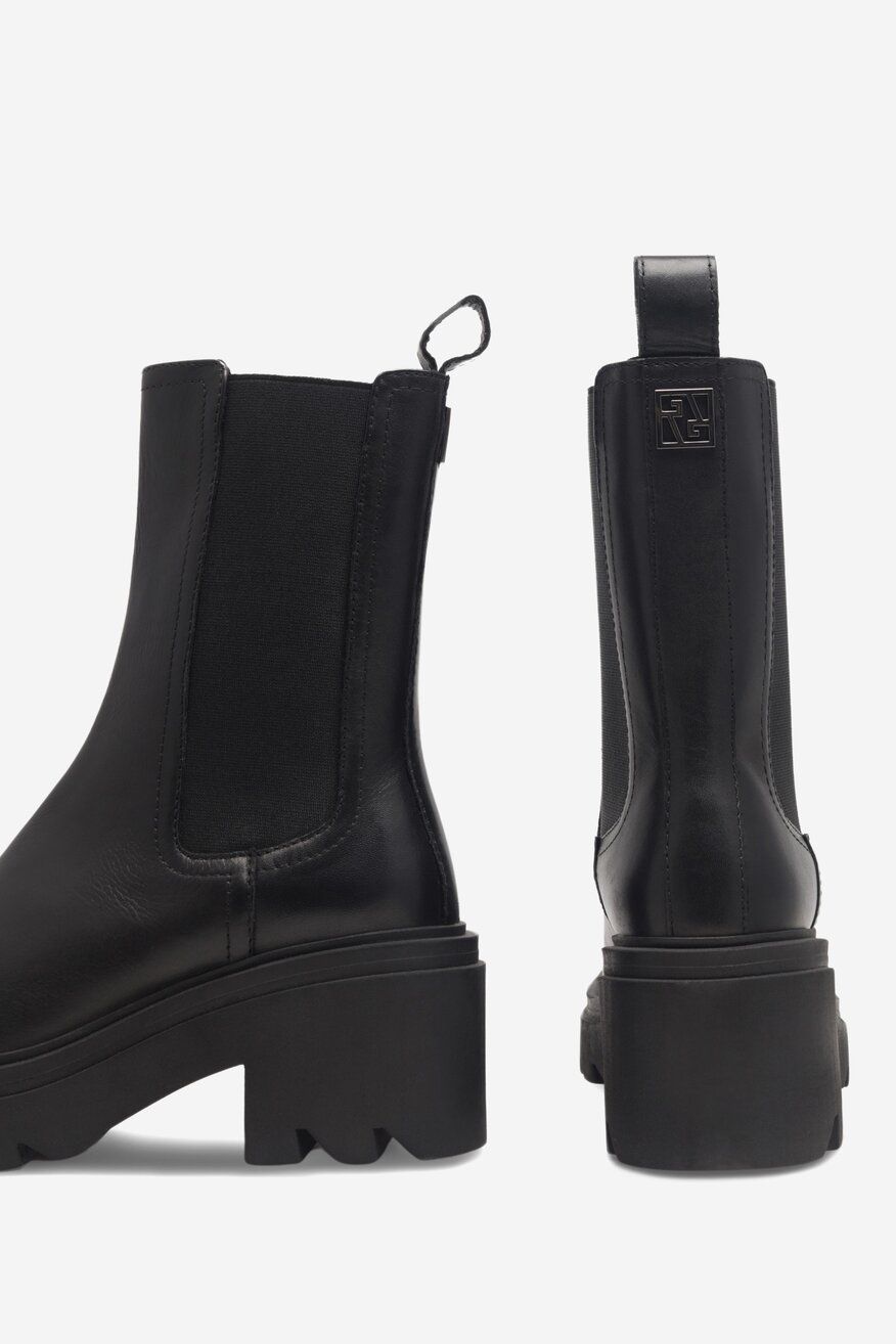 Botki Gino Rossi CIRCE-RST-02G Czarny