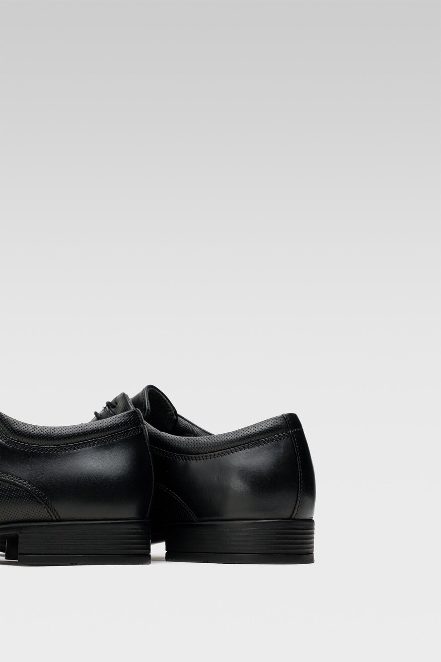 Półbuty Cesare Cave KRONE-01 MI08 Czarny