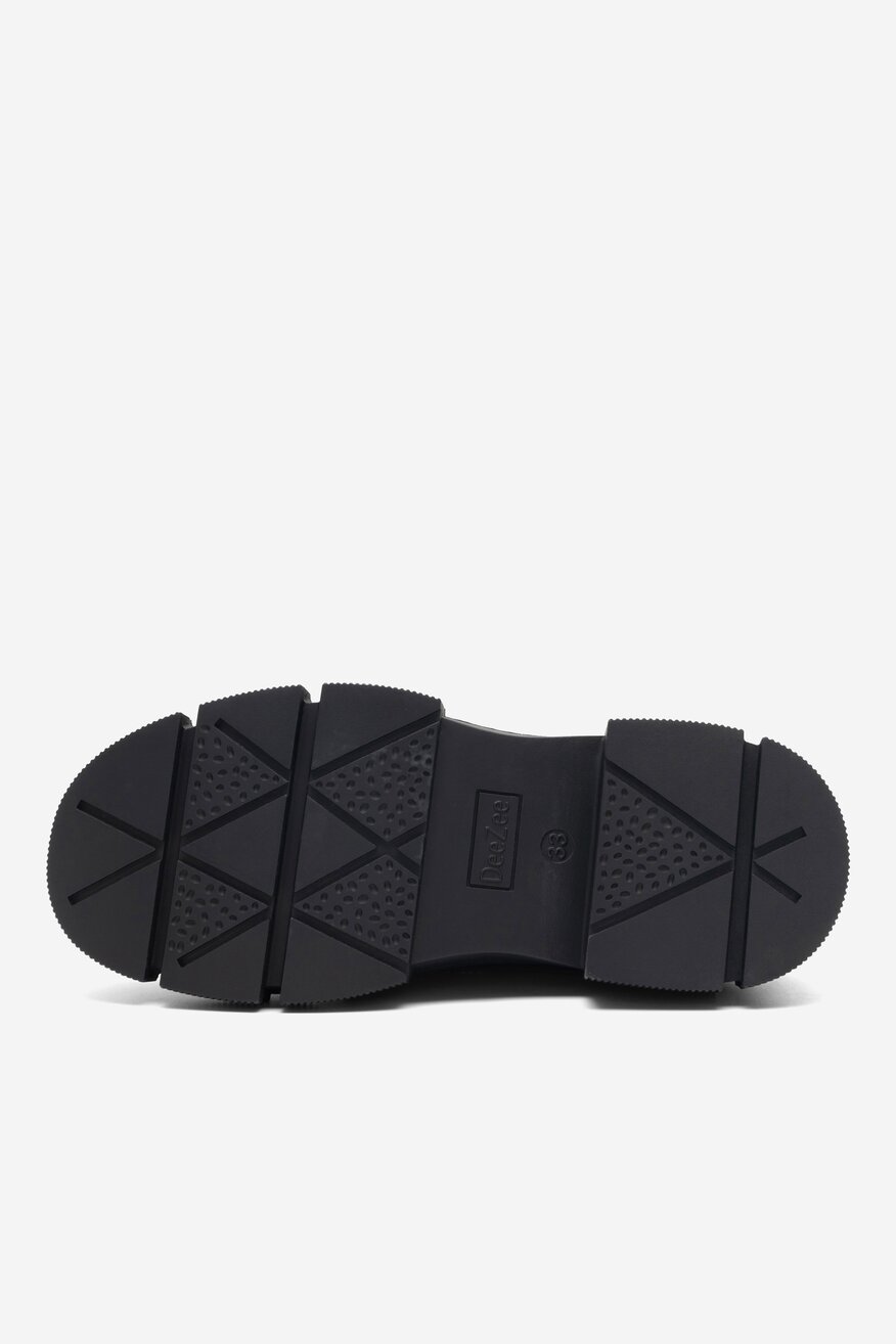 Półbuty DeeZee CS6191-07 Czarny