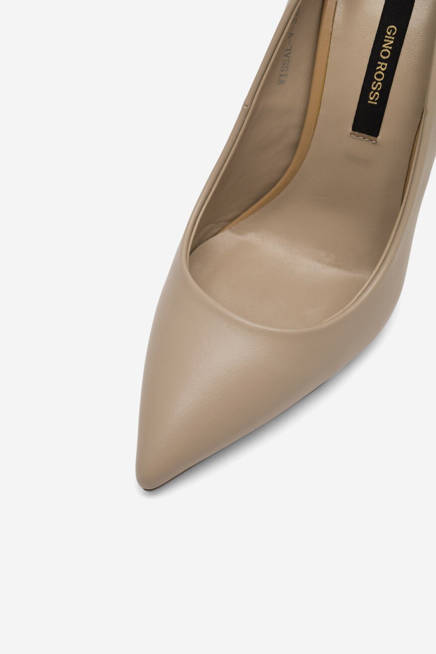 Czółenka Gino Rossi WISSAL-V-325-678 Beżowy