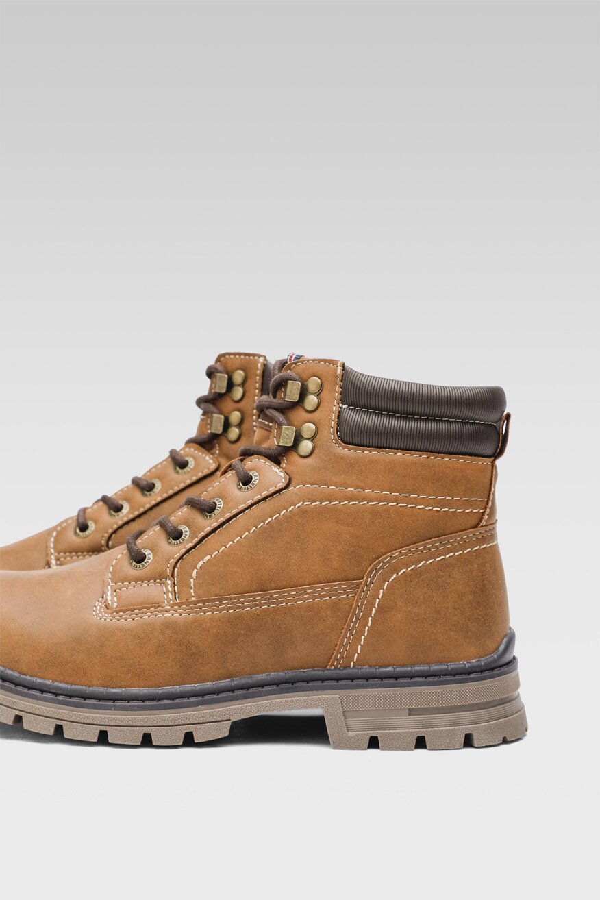 Trzewiki Lanetti VS20M2024-5 Brązowy