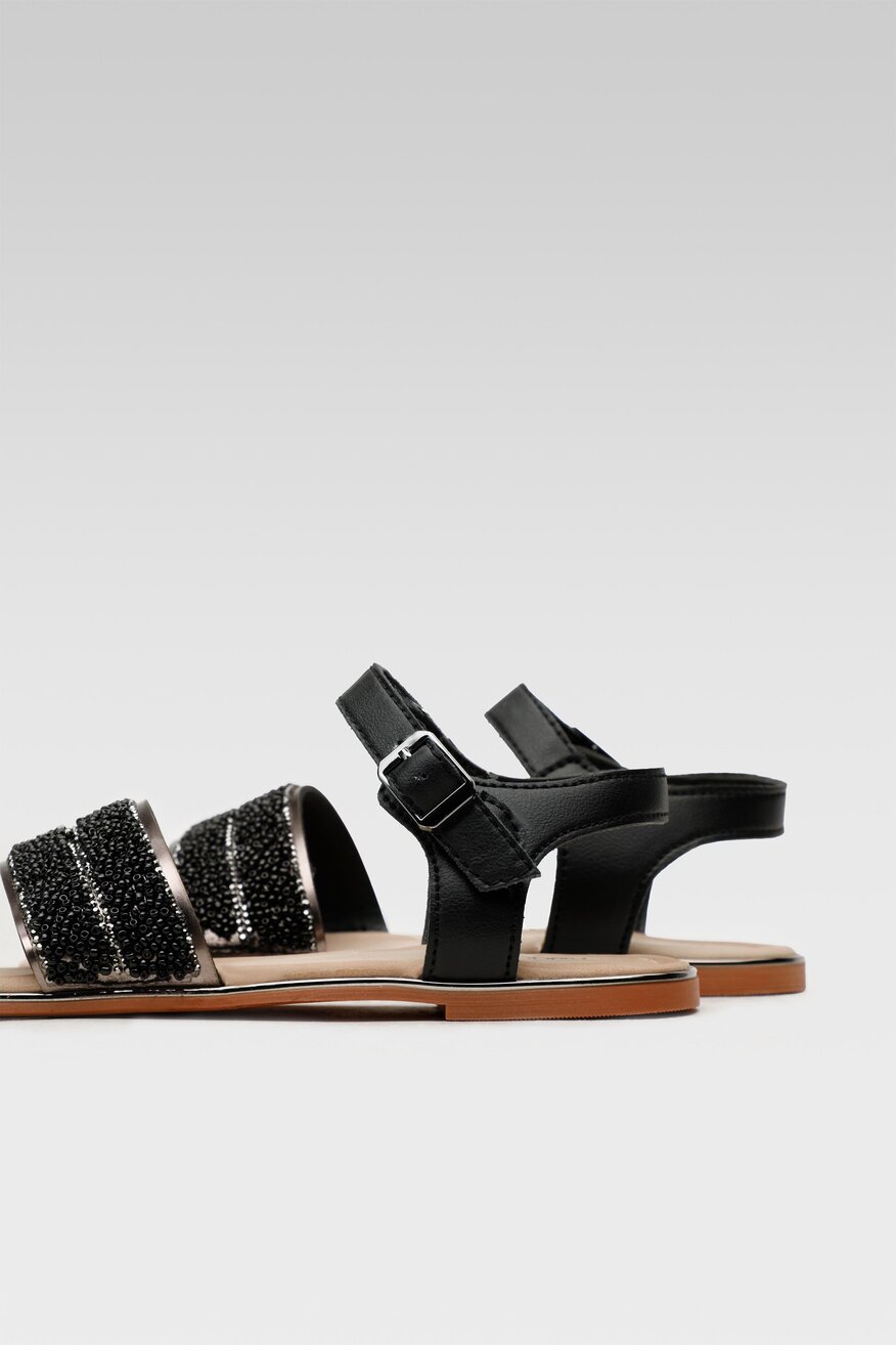 Sandały Nelli Blu CS21882-09 Czarny