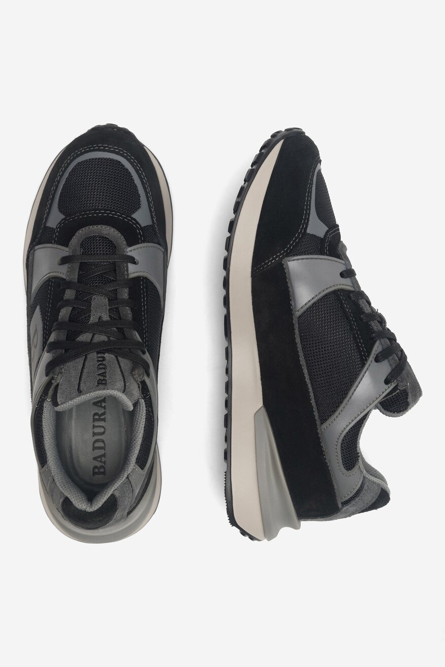 Półbuty Badura GRAFTON-23 MB Czarny