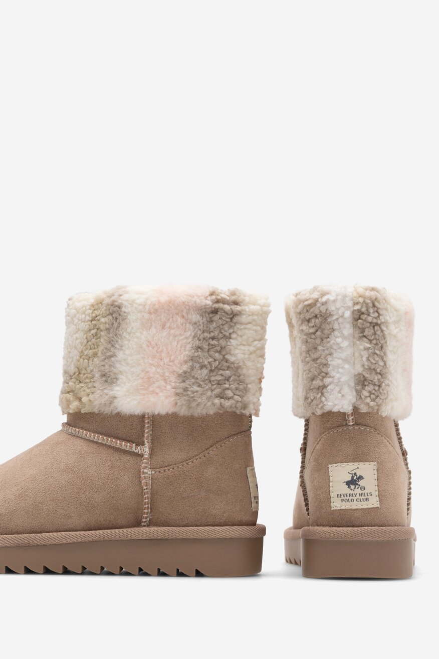 Botki Beverly Hills Polo Club CS5928-03(III)DZ Beżowy