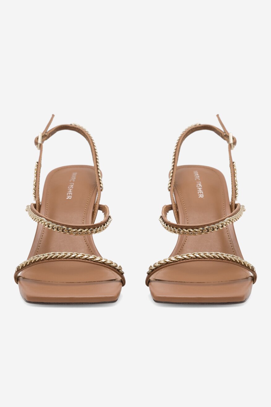 Sandały MARC FISHER F-DROID DNA01 Beżowy ciemny