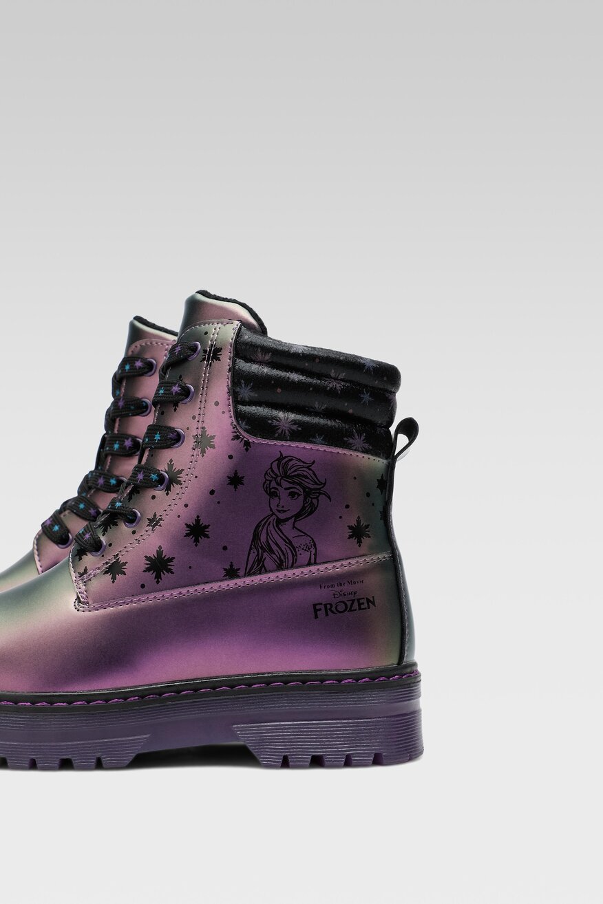 Kozaki Frozen CM-AW22-115DFR Fioletowy
