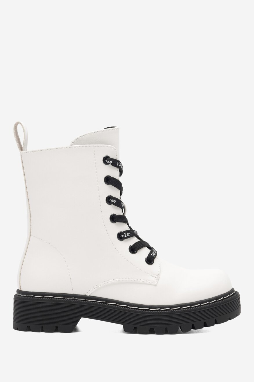 Trzewiki DeeZee CS5587-16 Biały