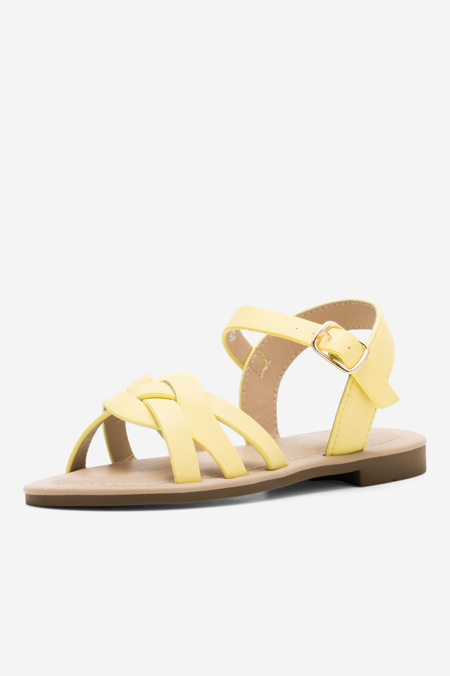 Sandały Nelli Blu REC22524 Żółty