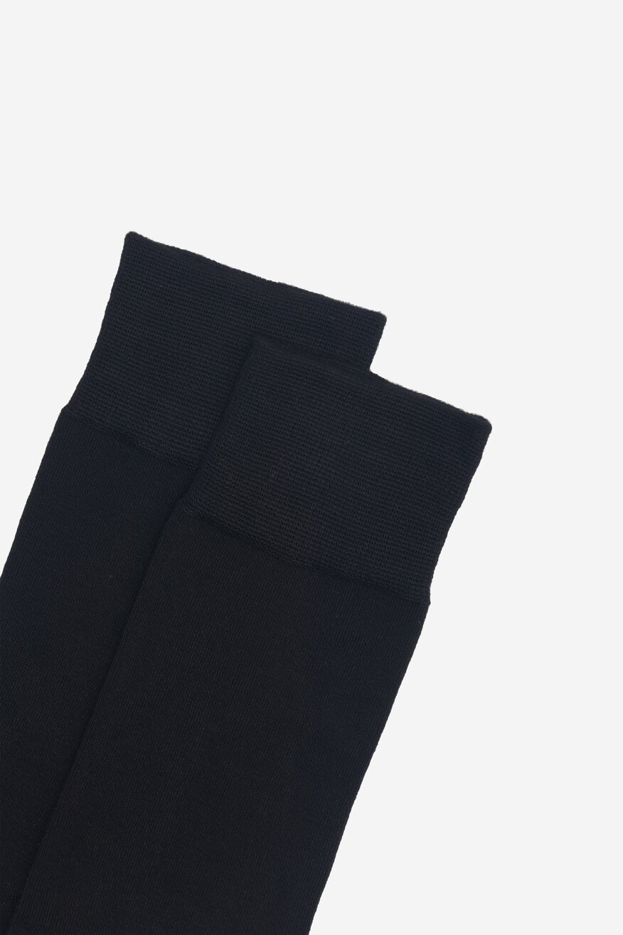 Skarpetki męskie Lasocki 2MB-001-SS23 (1-PACK) 42-44 Czarny