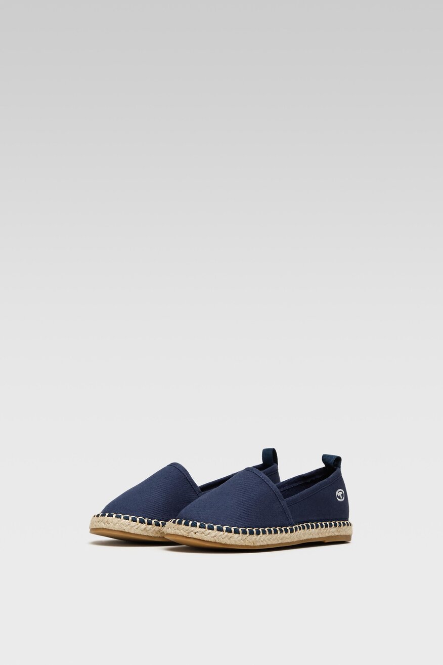 Espadryle Tom Tailor 327410300 Granatowy