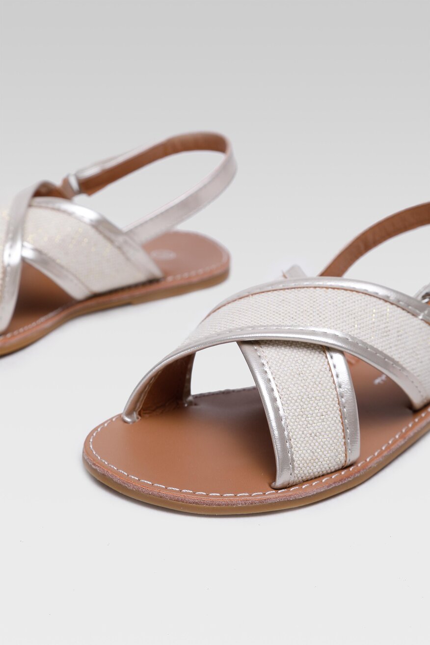 Sandały Nelli Blu CM210804-8 Beżowy