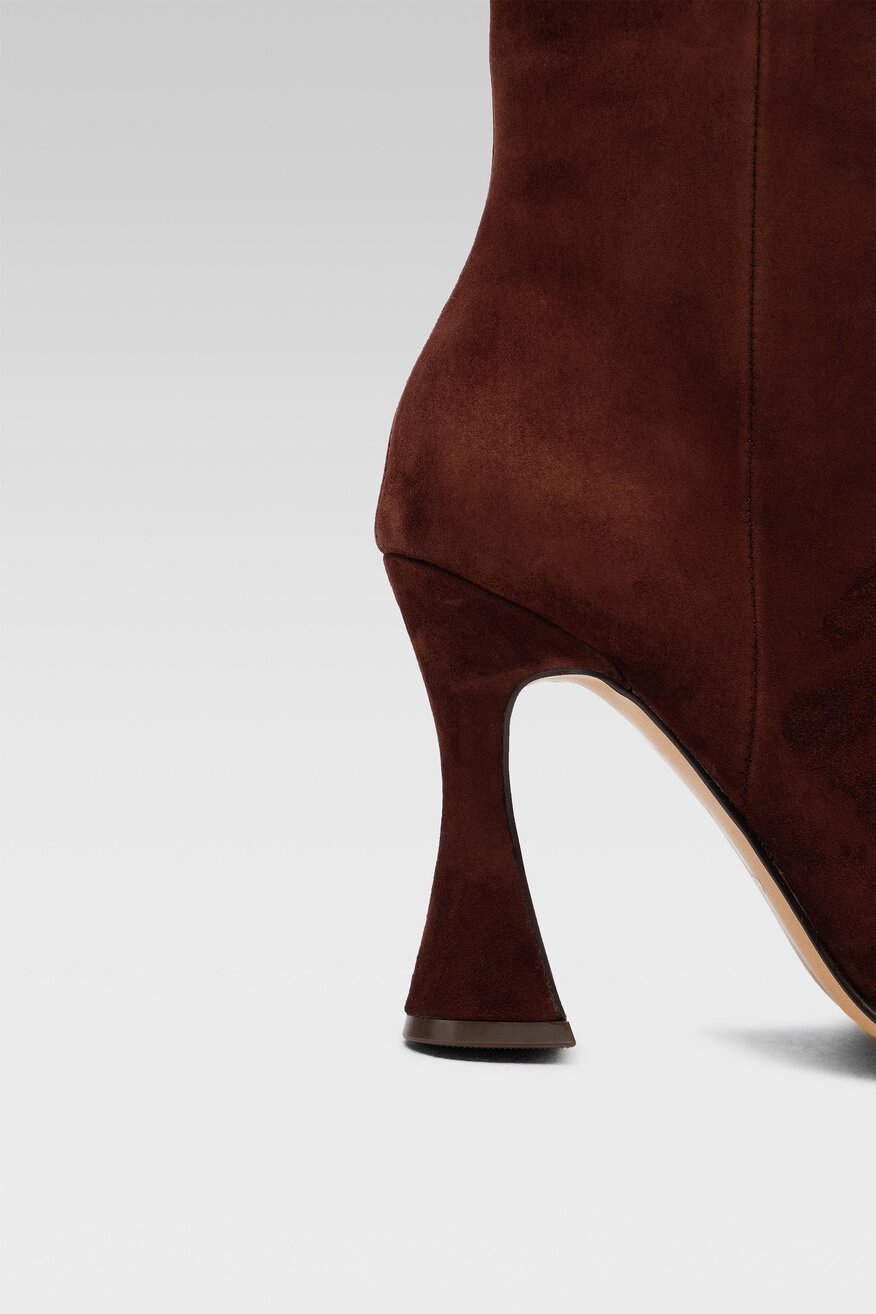 Botki Aldo 13474655 Brązowy ciemny