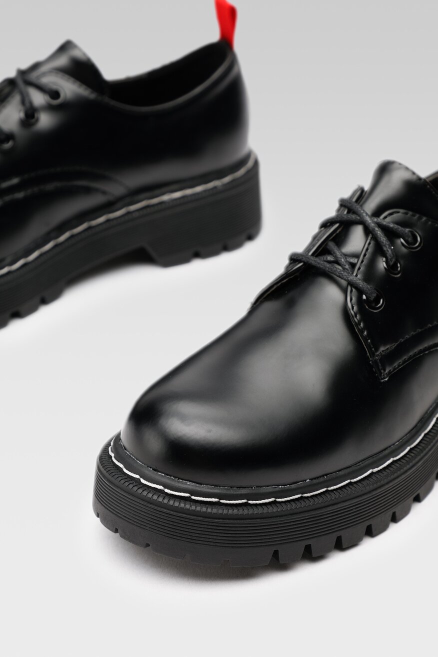 Półbuty DeeZee CS5587-15 Czarny