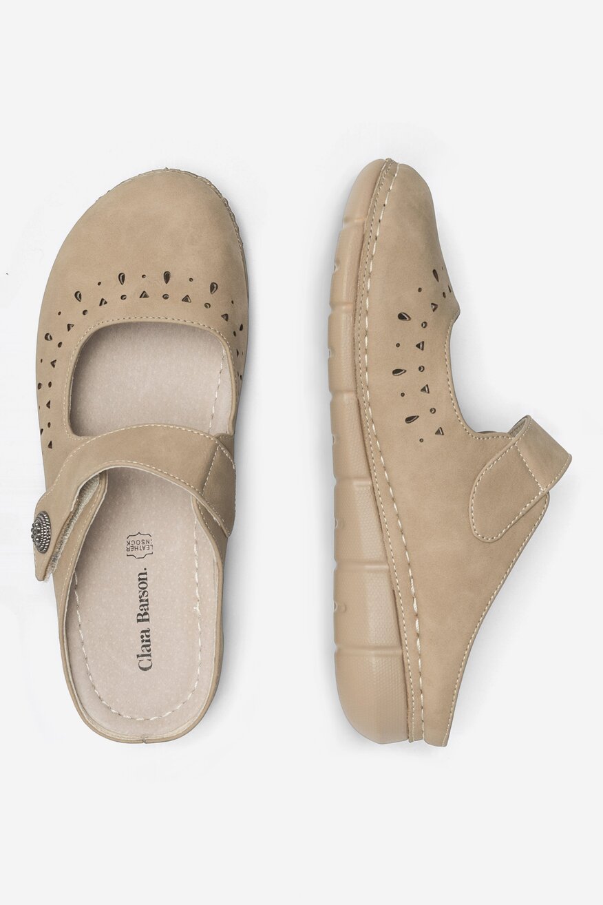 Klapki Clara Barson SELINA H168-06 Beżowy
