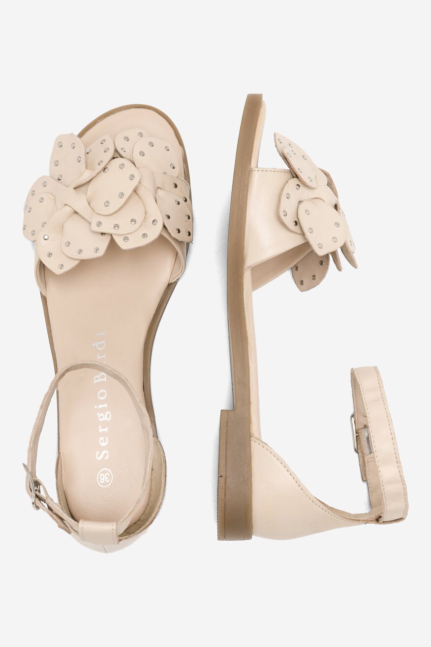Sandały Sergio Bardi WI16-B1034-02SB Beżowy