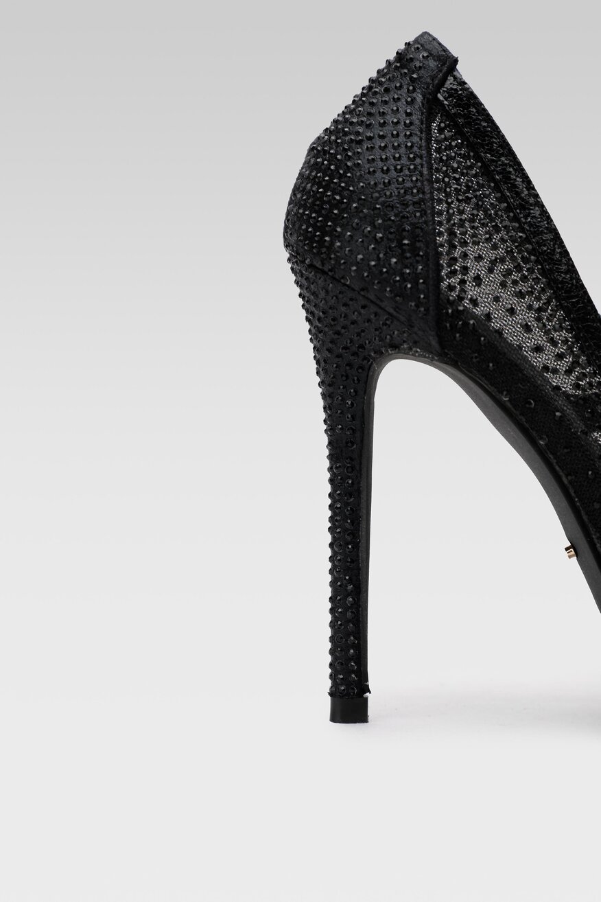 Czółenka DeeZee KL-92831-822 Czarny