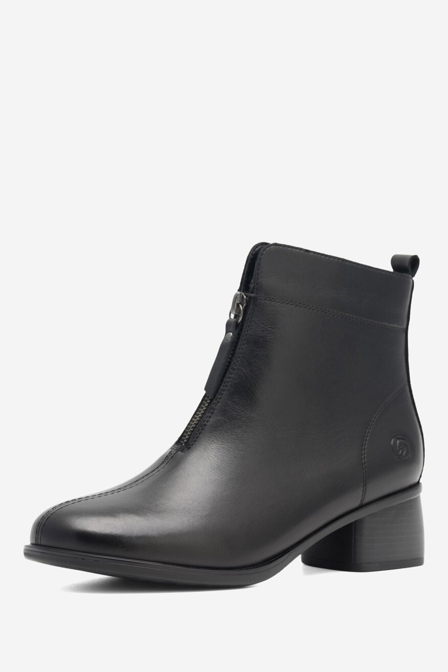 Botki Remonte R8878-01 Czarny