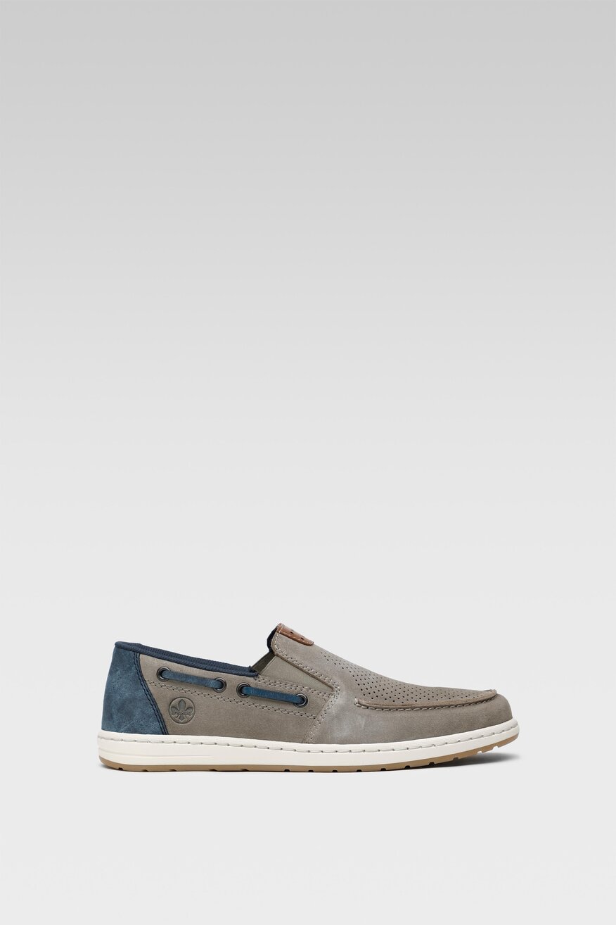 Półbuty Rieker 18266-42 Szary