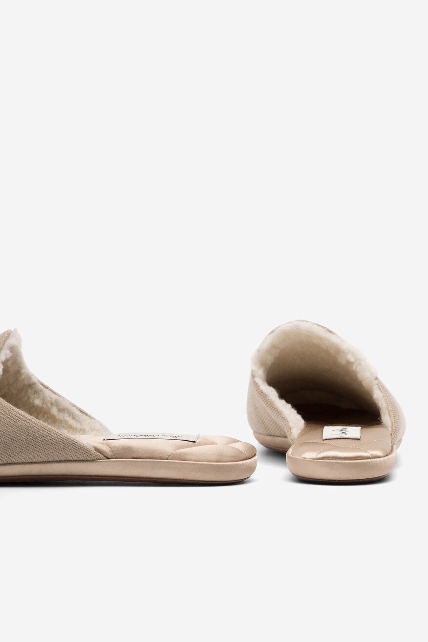 Kapcie SAM EDELMAN H5744F2250 Beżowy