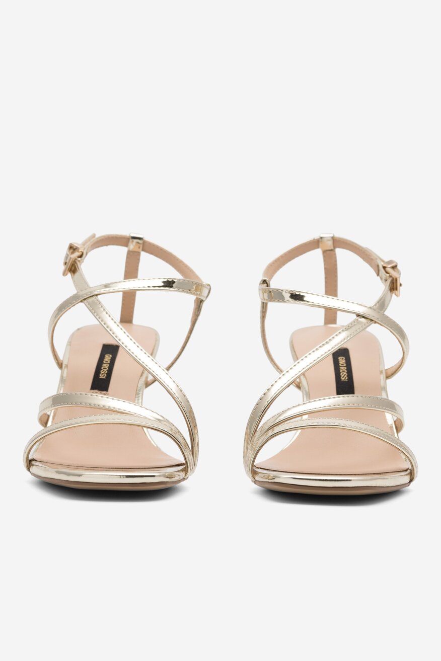 Sandały Gino Rossi V908-57-2 Złoty