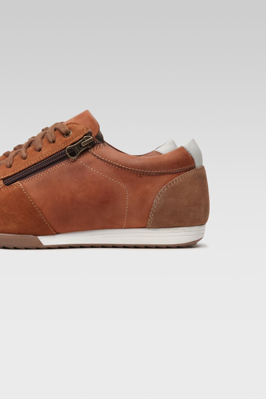 Półbuty Sergio Bardi NASH-05 MI07 Brązowy jasny