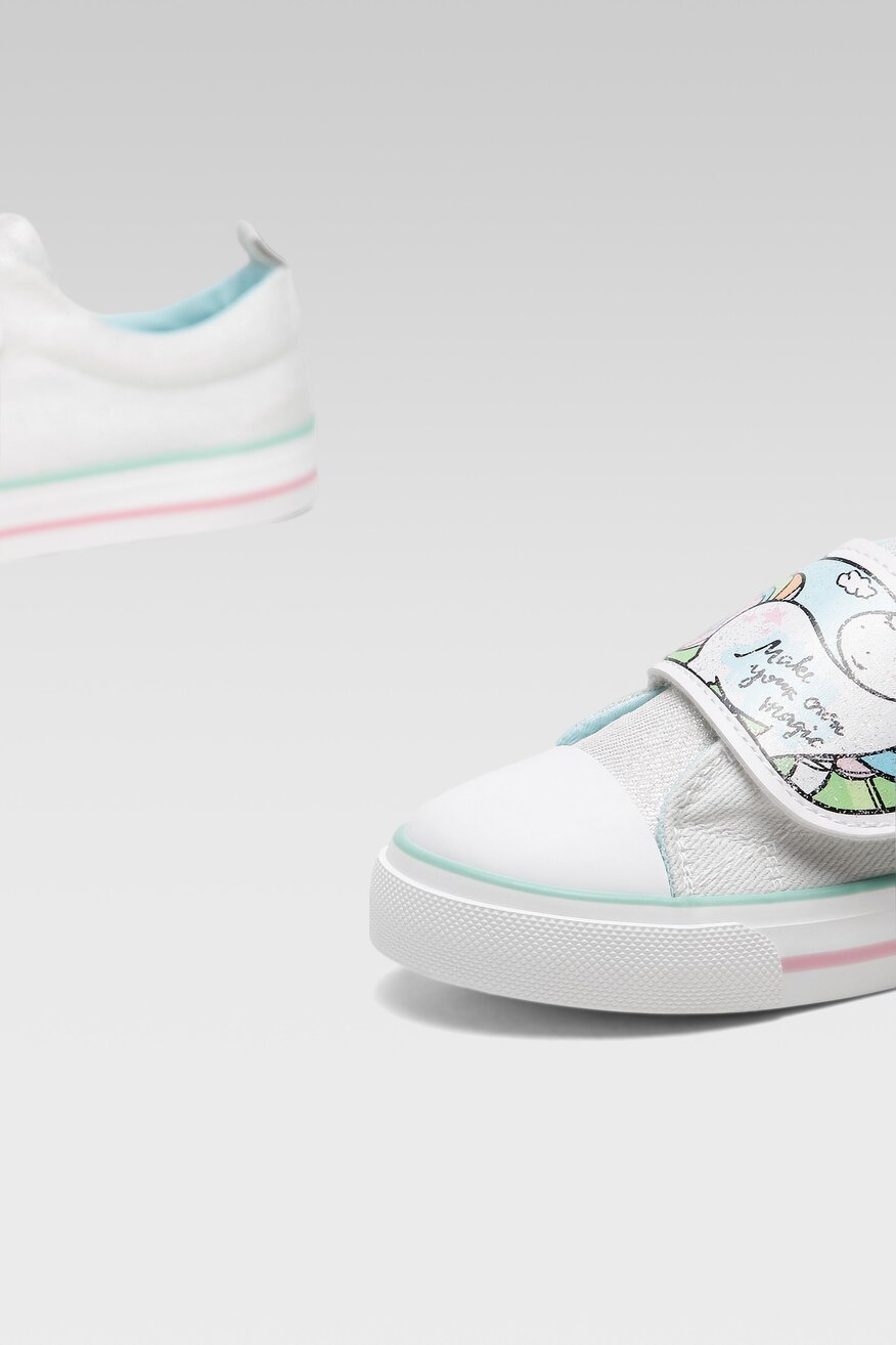 Trampki Nelli Blu NS21-07-30 Srebrny