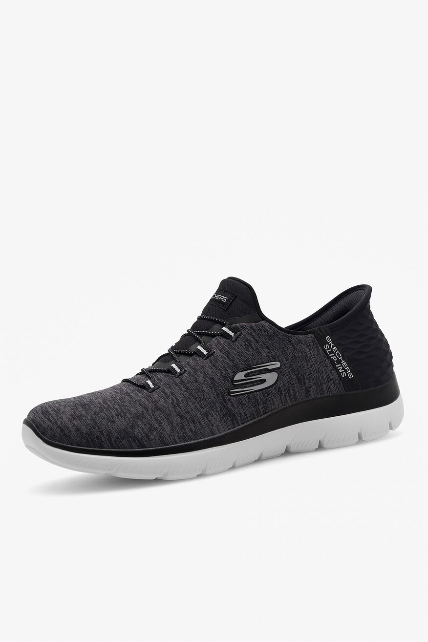 Obuwie sportowe Skechers SUMMITS 149937 BKW Szary