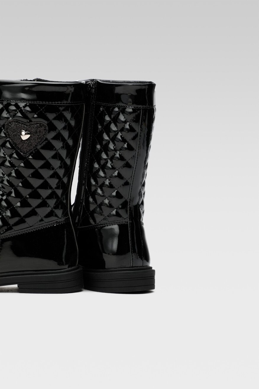 Kozaki Nelli Blu CM211228-6 Czarny