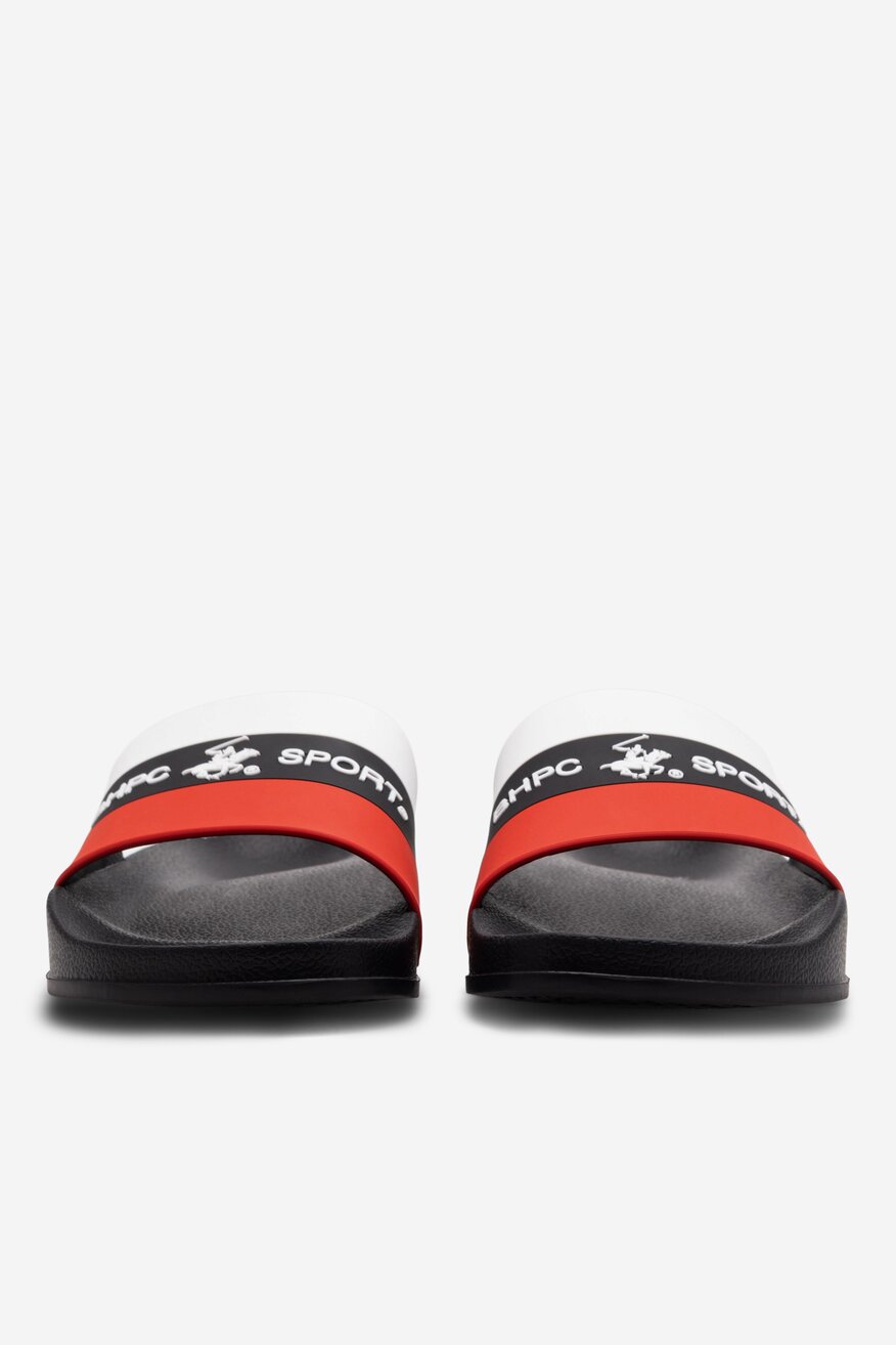 Klapki basenowe Beverly Hills Polo Club MP-CA23054-1C Czarny