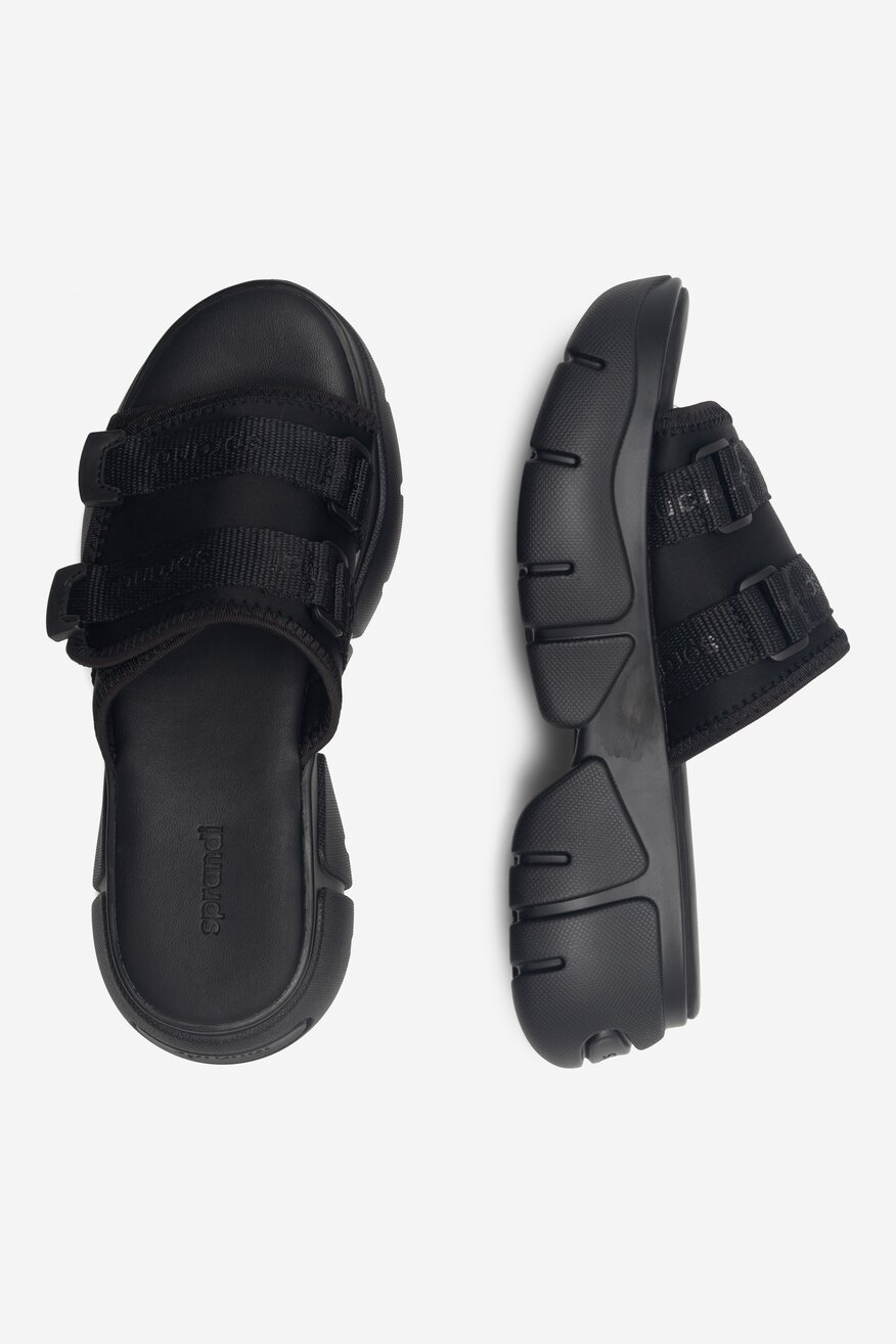 Klapki Sprandi WS877-02 Czarny