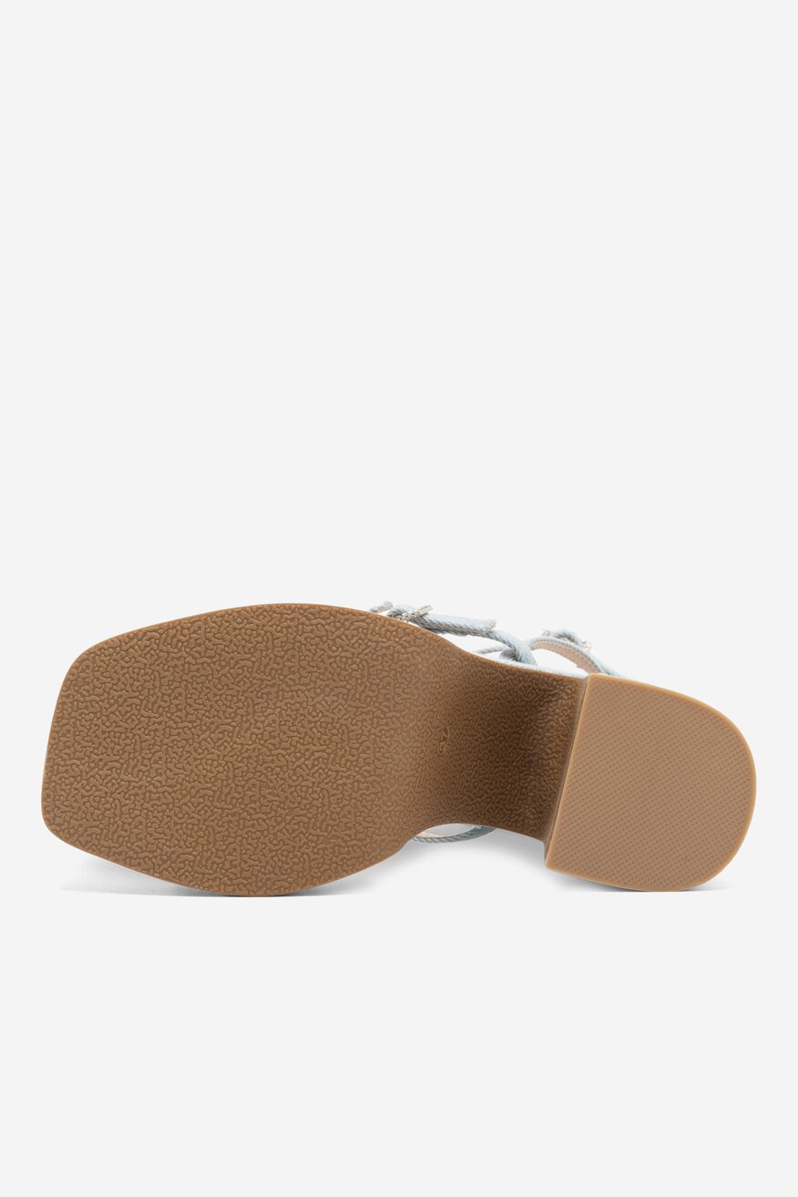 Sandały Jenny Fairy RITTA KL E8858-5 Jeansowy