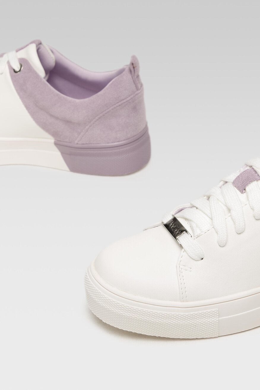 Półbuty DeeZee WS2158-07 Fioletowy