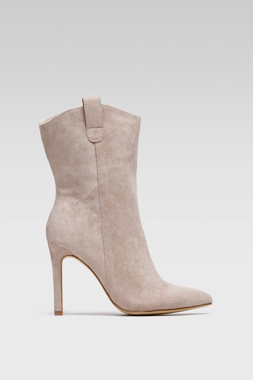 Botki DeeZee WYL2979-21 Beżowy