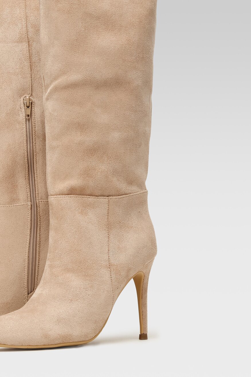 Kozaki Jenny Fairy LS5602-16 Beżowy