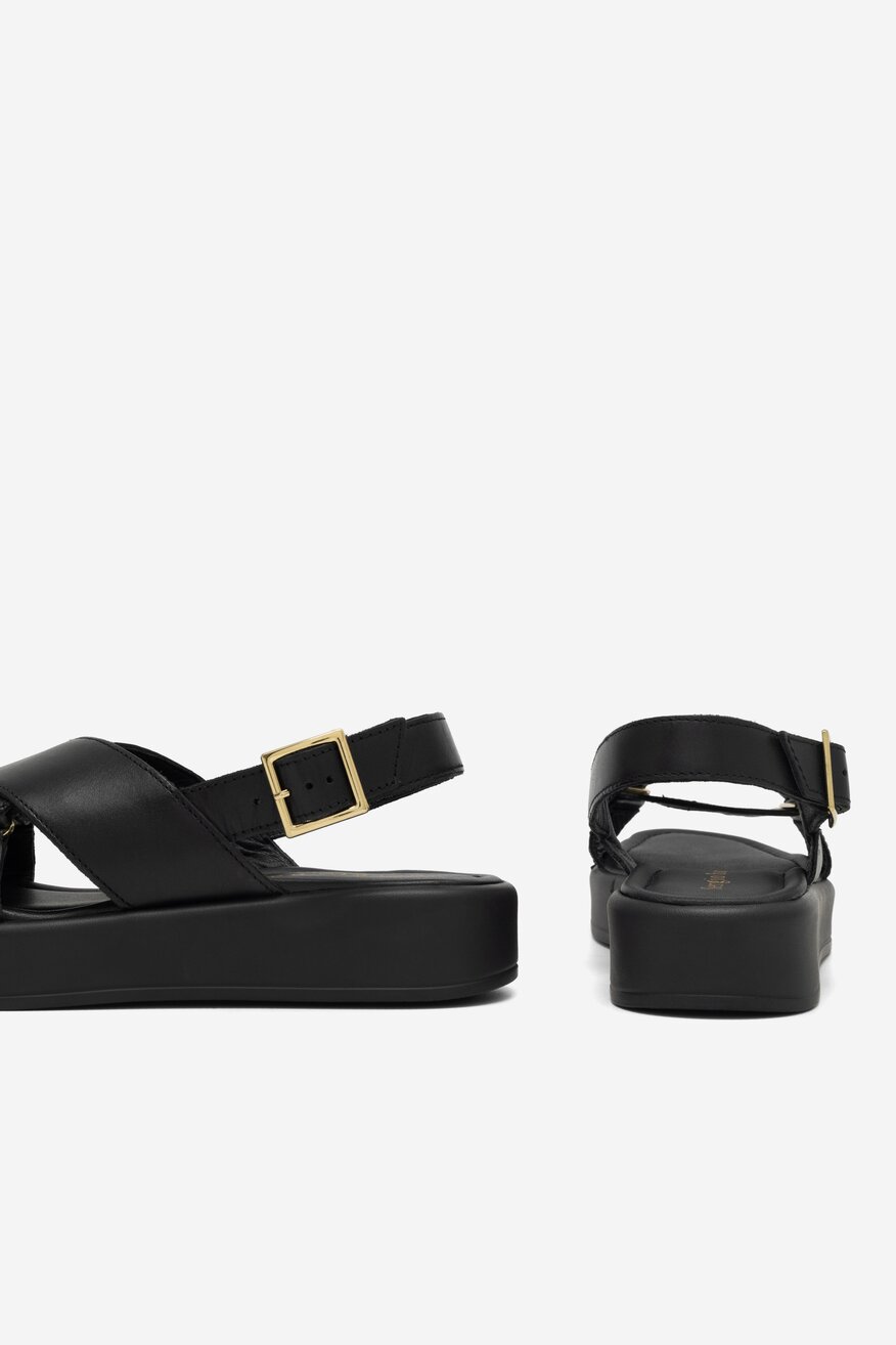 Sandały Sergio Bardi ARC-B1036-02SB Czarny