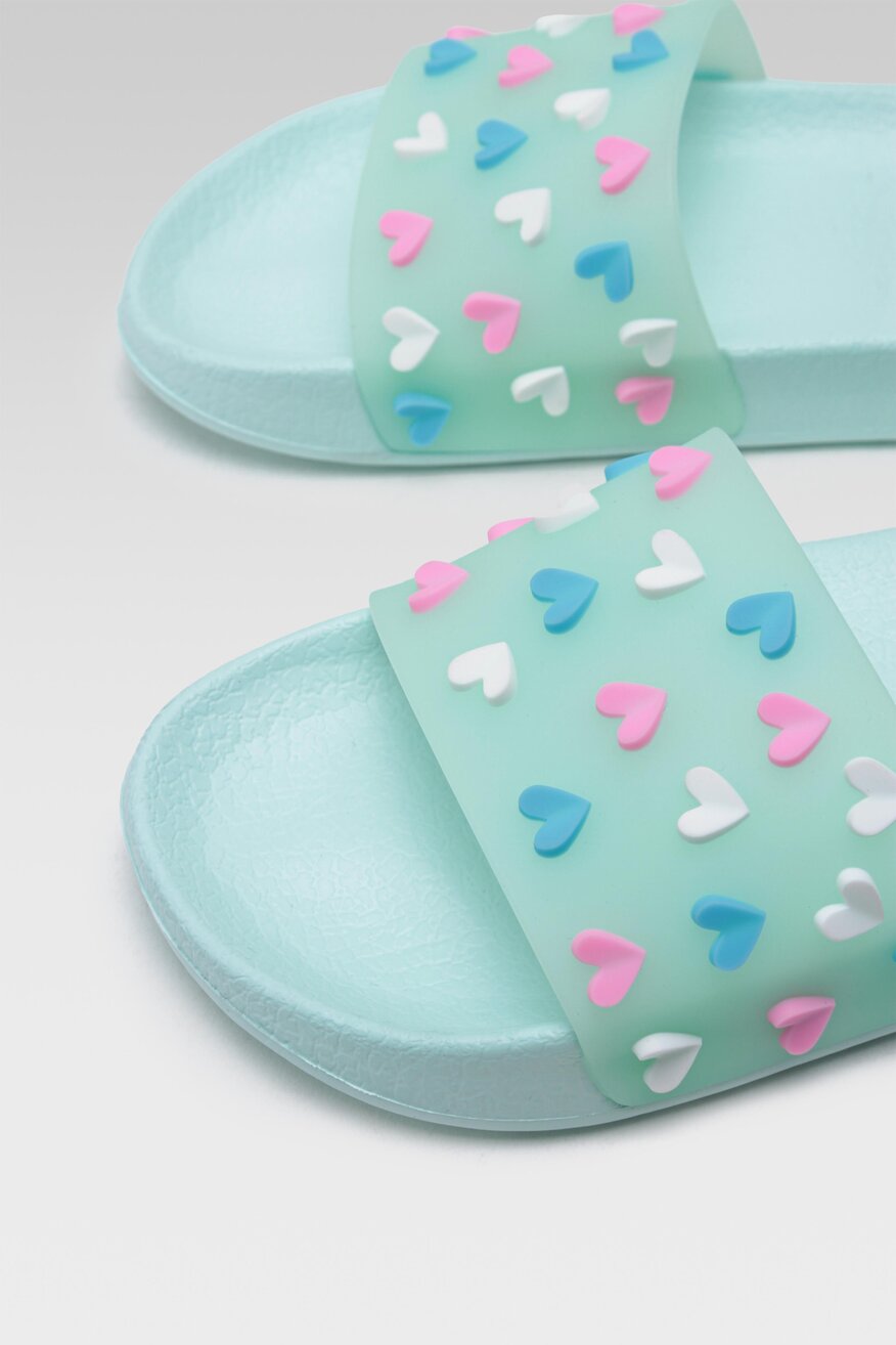 Klapki basenowe Nelli Blu SS23-69536 Zielony