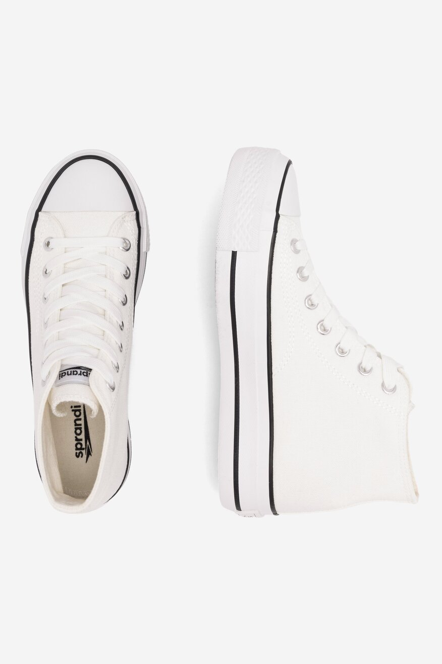 Trampki Sprandi WP40-21204LYY Biały