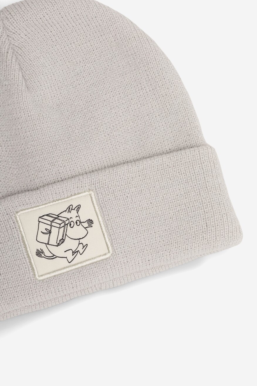 Czapka damska MOOMIN ACCCS-AW23-213MMN Szary jasny