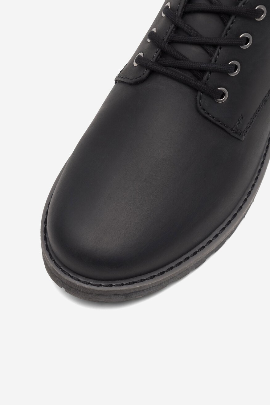 Półbuty Badura BOWER-10 MI08 Czarny