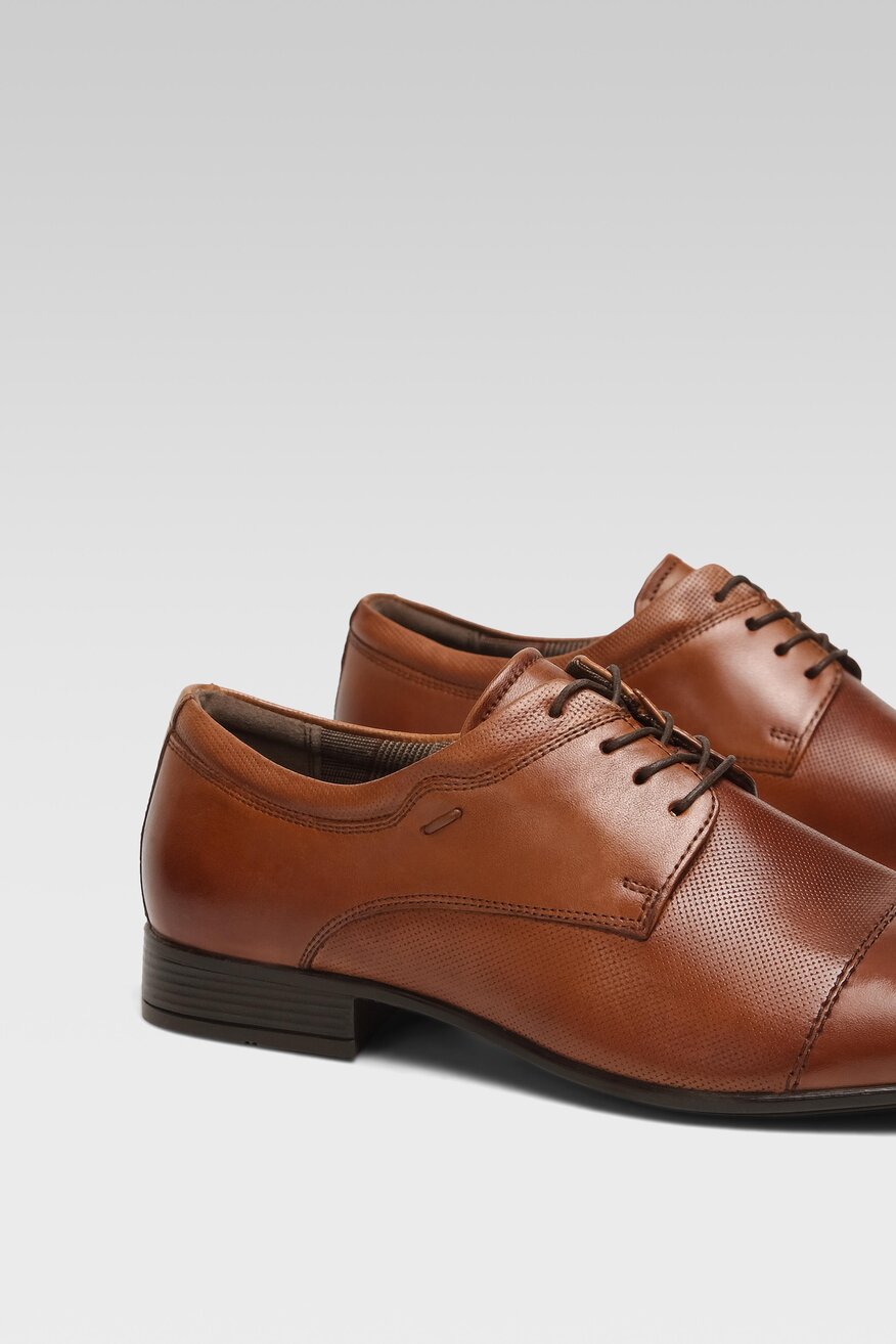 Półbuty Cesare Cave KRONE-01 MI08 Camel