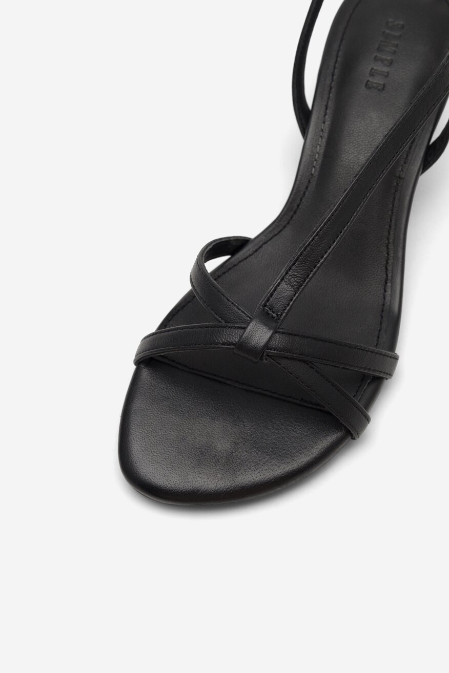 Sandały SIMPLE 107171 Czarny