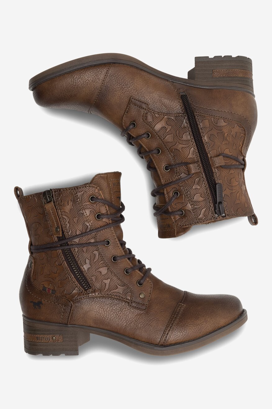 Trzewiki Mustang 1229-508 Brązowy