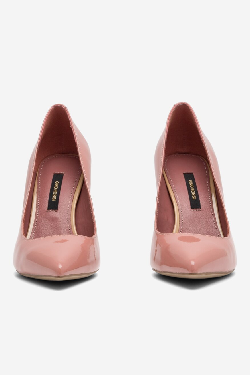 Czółenka Gino Rossi V-258-02 Różowy jasny