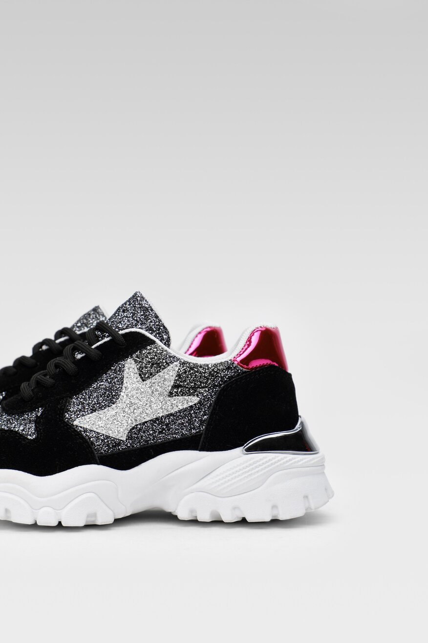 Półbuty DeeZee TS5227K-05 Czarny