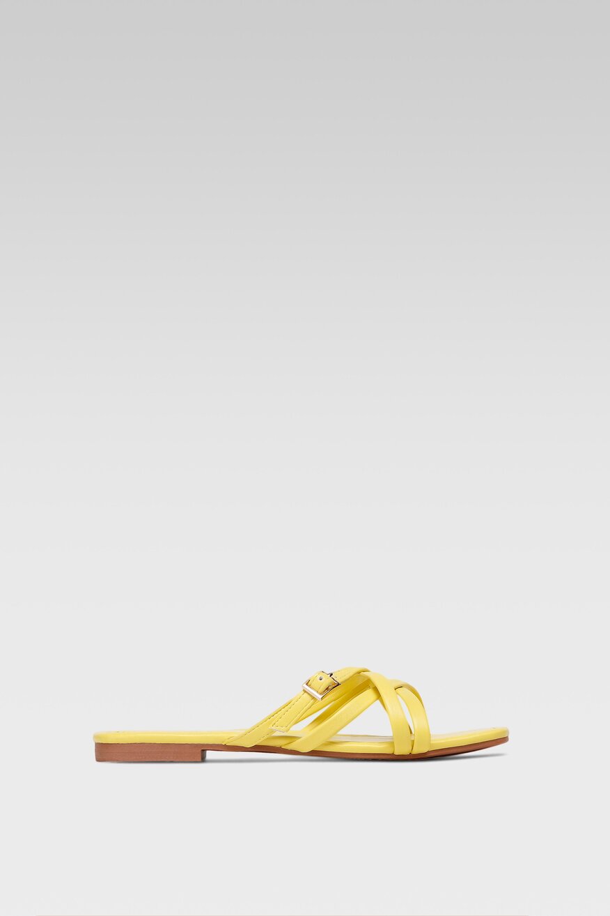 Klapki Jenny Fairy WS5735-02 Żółty